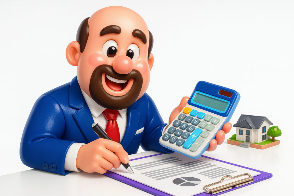 A confident businessman with a positive attitude