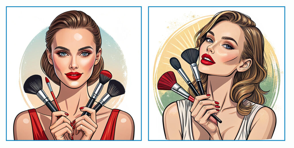 RECRAFT PEOPLE VECTOR