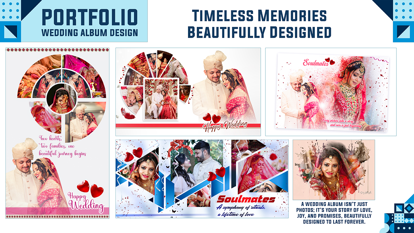 Timeless Wedding Album Designs That Tell Your Love Story