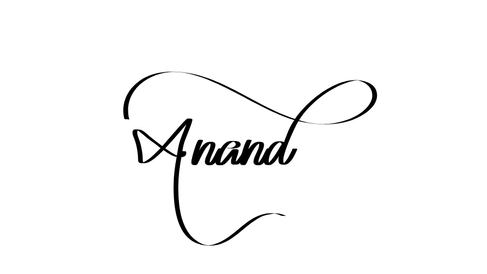 anand name logo