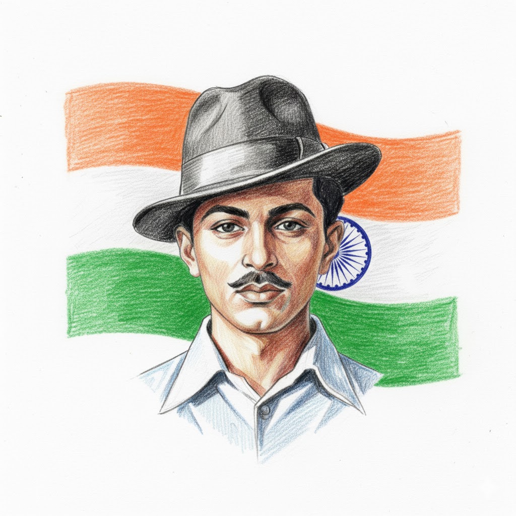 azad bhagat singh photo