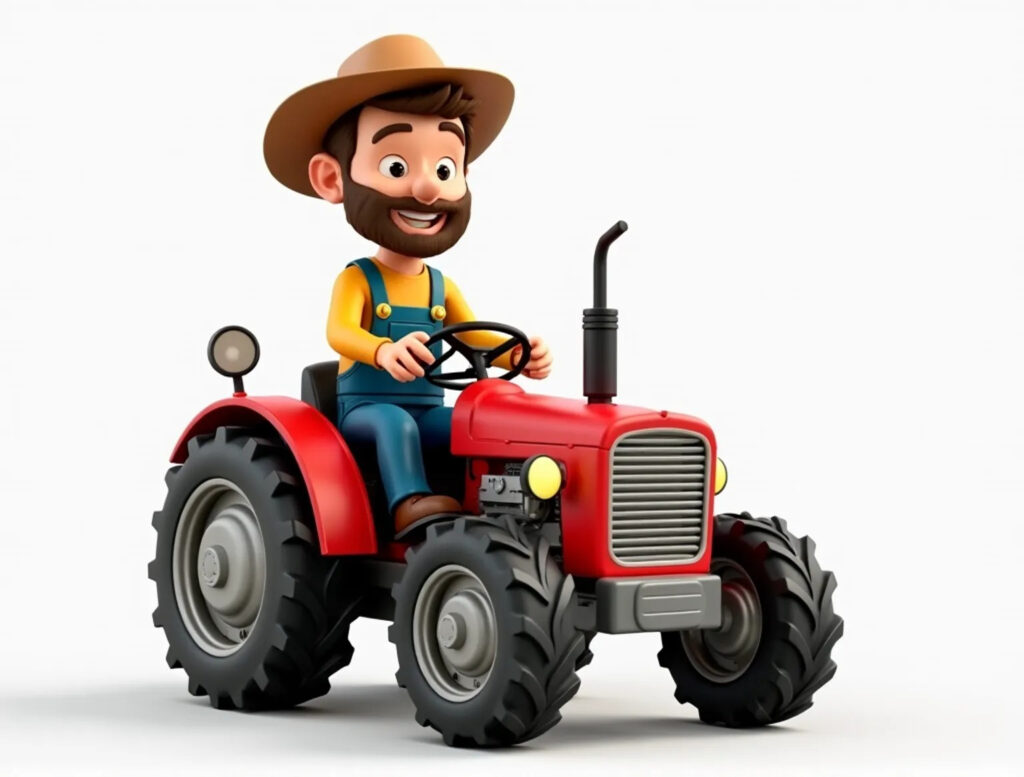 Free 3D Punjabi farmer character download