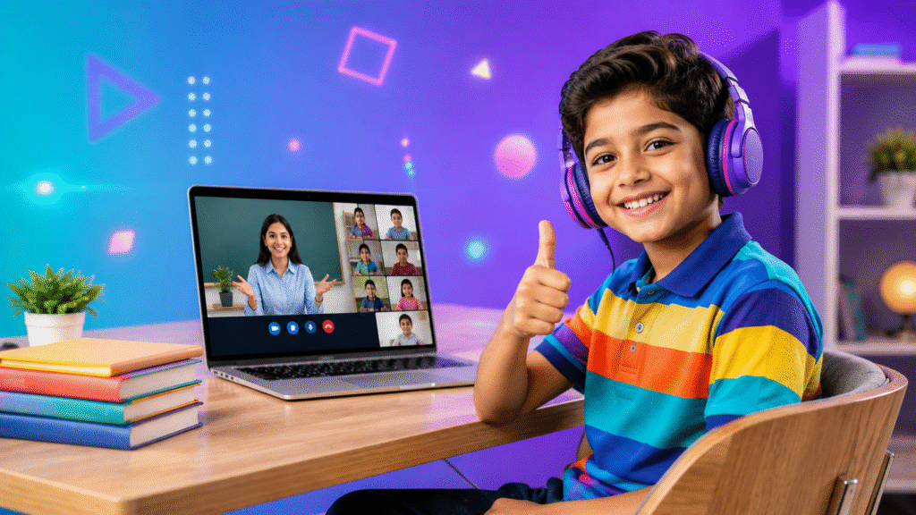 Free Kids Online Class Stock Photo – High Resolution Download