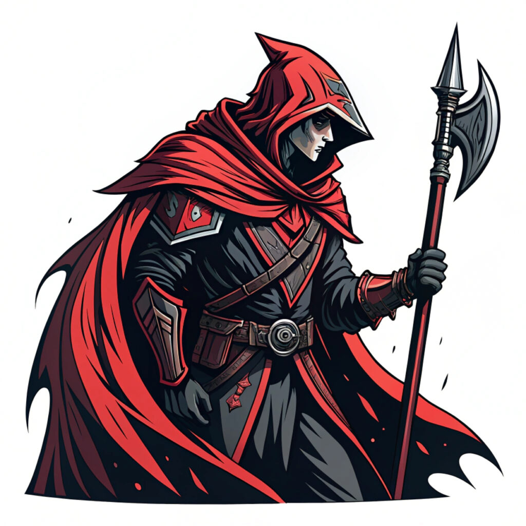 Comic Style Gaming Rogue Logo Creator Asset – Free High-Res File