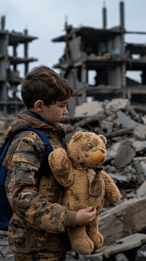 Sad Child Refugee Concept Photo Free – Commercial Use Creative Image